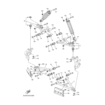 FRONT SUSPENSION WHEEL