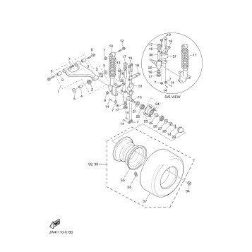 FRONT SUSPENSION WHEEL