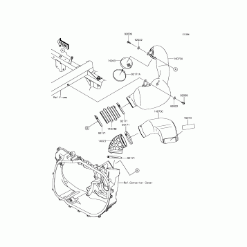 Air Cleaner-Belt Converter