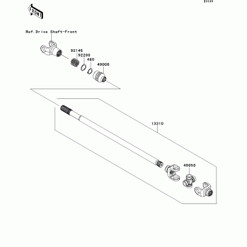 Drive Shaft-Propeller