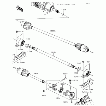 Drive Shaft-Propeller