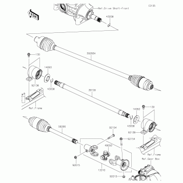 Drive Shaft-Propeller