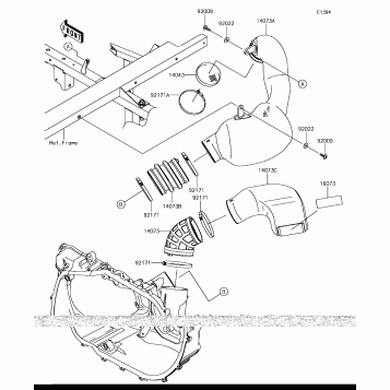 Air Cleaner-Belt Converter
