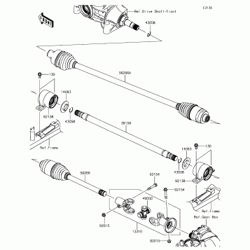 Drive Shaft-Propeller