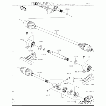 Drive Shaft-Propeller