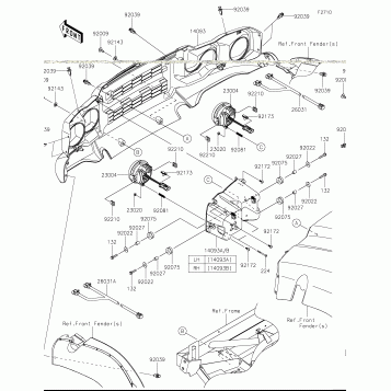 Headlight(s)(MHF/MHS)