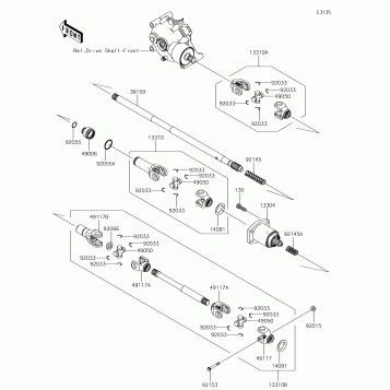 Drive Shaft-Propeller
