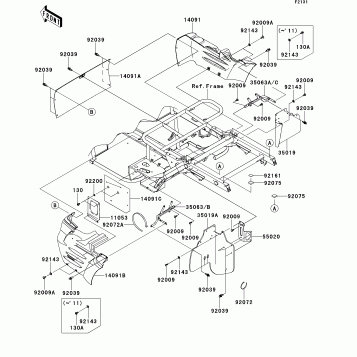 Frame Fittings(Rear)