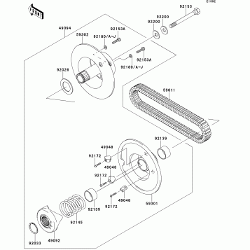 Driven Converter/Drive Belt