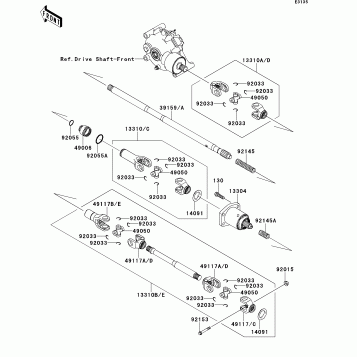 Drive Shaft-Propeller