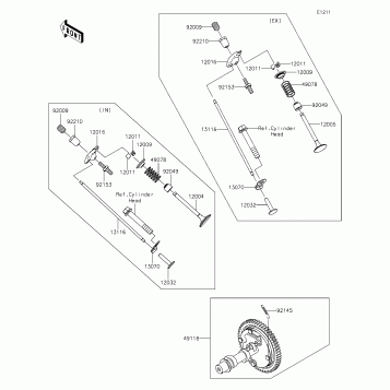 Valve(s)/Camshaft(s)