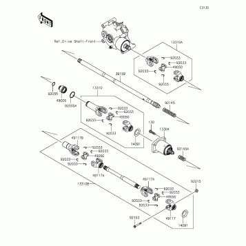 Drive Shaft-Propeller