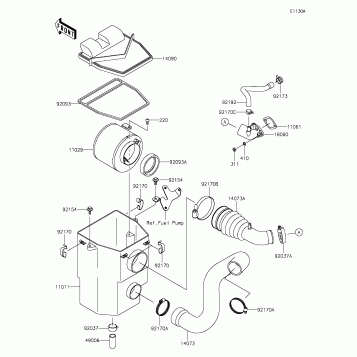 Air Cleaner(DGF)(US)