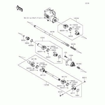 Drive Shaft-Propeller