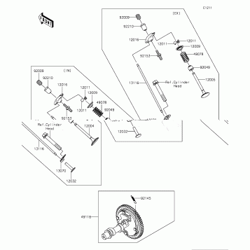 Valve(s)/Camshaft(s)