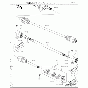 Drive Shaft-Propeller
