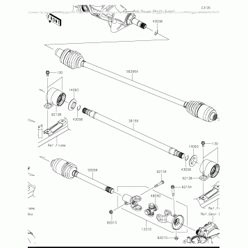 Drive Shaft-Propeller