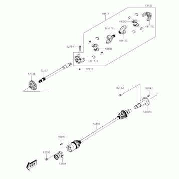 Drive Shaft-Propeller