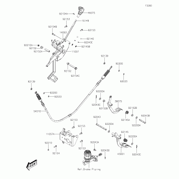 Brake Pedal/Throttle Lever