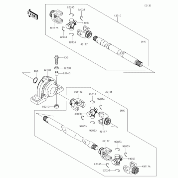 Drive Shaft-Propeller