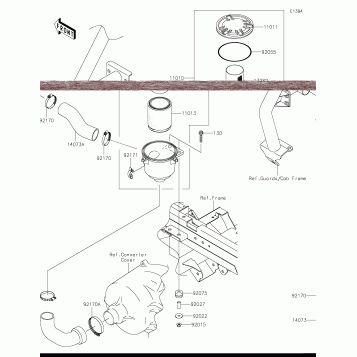 Air Cleaner-Belt Converter