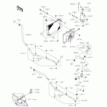 Radiator( - JK1AFCS1 MB514835)