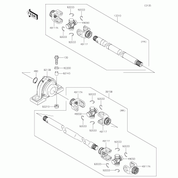 Drive Shaft-Propeller