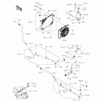 Radiator(JK1AFCW1 MB502306 - )