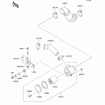 Air Cleaner-Belt Converter