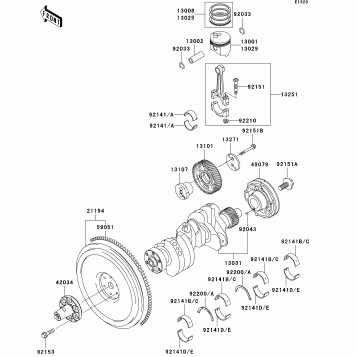 Crankshaft/Piston(s)