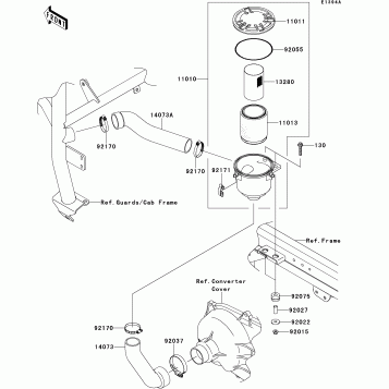 Air Cleaner-Belt Converter(FBF-FDF)