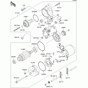 Starter Motor(FD620DE485833-)