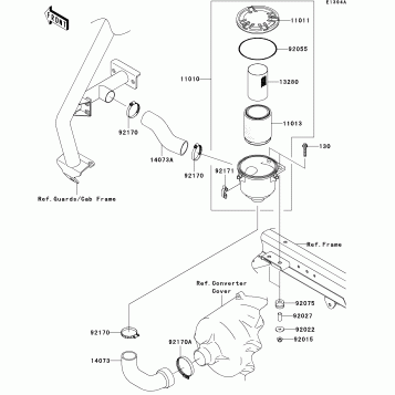 Air Cleaner-Belt Converter(RBF/RBFA)