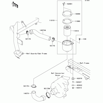 Air Cleaner-Belt Converter
