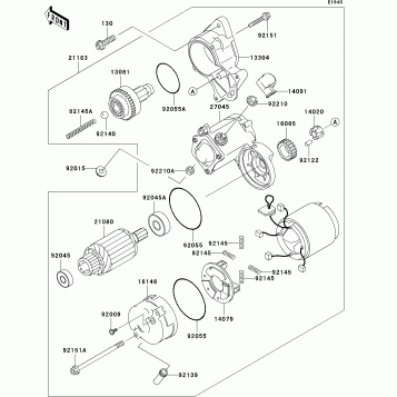 Starter Motor(-FD620DE485832)