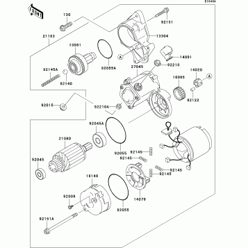 Starter Motor(FD620DE485833-)