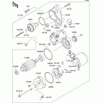 Starter Motor(-FD620DE485832)