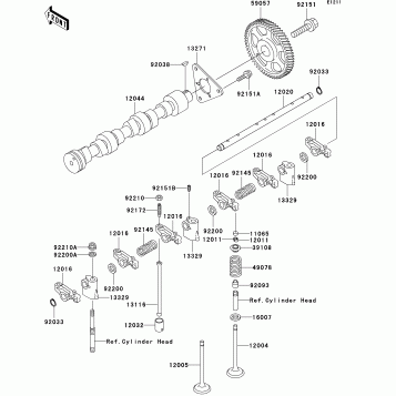 Valve(s)/Camshaft(s)