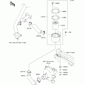 Air Cleaner-Belt Converter