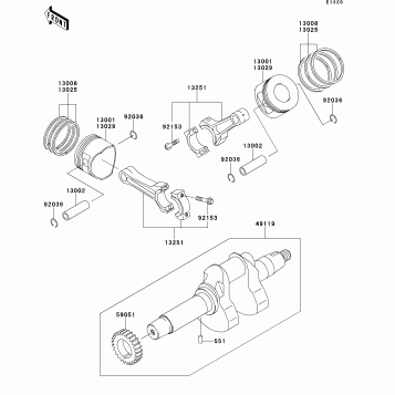 Crankshaft/Piston(s)