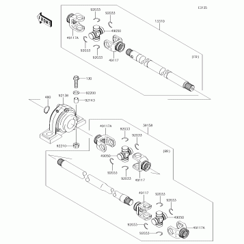 Drive Shaft-Propeller
