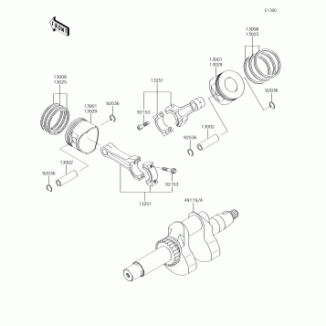 Crankshaft/Piston(s)