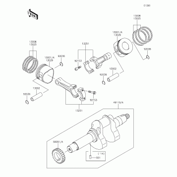 Crankshaft/Piston(s)