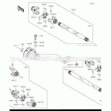 Drive Shaft-Propeller