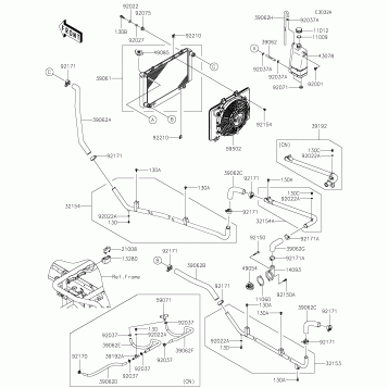 Radiator(JK1AFCM1 MB533974-)