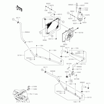 Radiator(-JK1AFCZ1 MB500167)