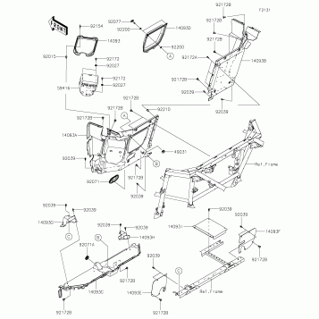 Frame Fittings(Rear)