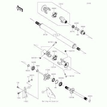 Drive Shaft-Propeller