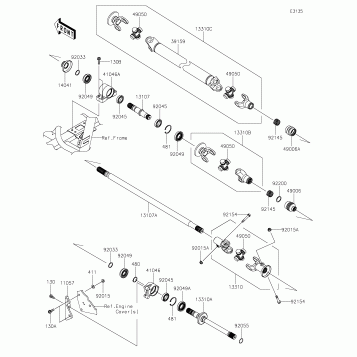 Drive Shaft-Propeller