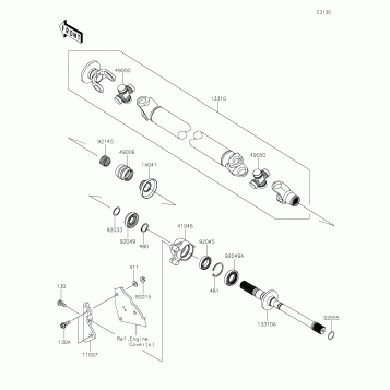 Drive Shaft-Propeller